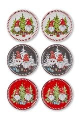 The Mia GNM0002 Gnomes Servis Tabağı 6 Lı Set - 26 cm