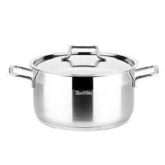 TANTİTONİ PREMIUM PASLANMAZ ÇELİK DERİN TENCERE 22X12CM