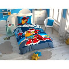 Taç Sizinkiler Zeytin Tek Kişilik Nevresim Seti