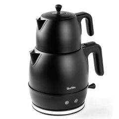 TANTİTONİ SİYAH ÇELİK ÇAY MAKİNESİ 1.2 L/1.7 Lİ,TRE