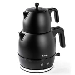 TANTİTONİ SİYAH ÇELİK ÇAY MAKİNESİ 1.2 L/1.7 Lİ,TRE