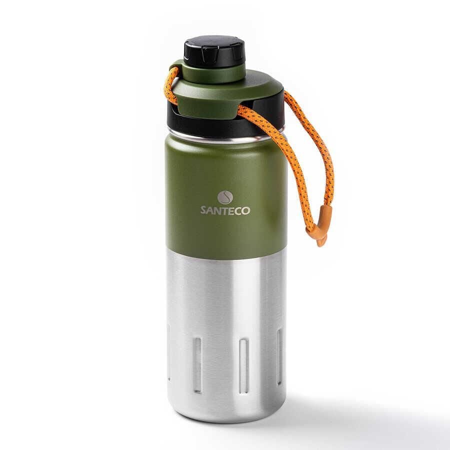 TANTİTONİ YEŞİL ÇİFT KATMANLI PASLANMAZ ÇELİK TERMOS 500ML
