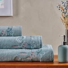 Evdema Petra 3' Lü Havlu Seti Yeşil MC062095