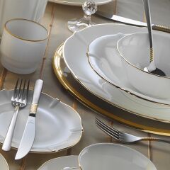 Evaliza Magnolia Gold Yemek Takımı 60 Parça