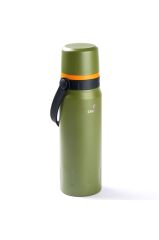 TANTİTONİ YEŞİL ÇİFT KATMANLI TUTACAKLI PASL. ÇELİK TERMOS 1.2L