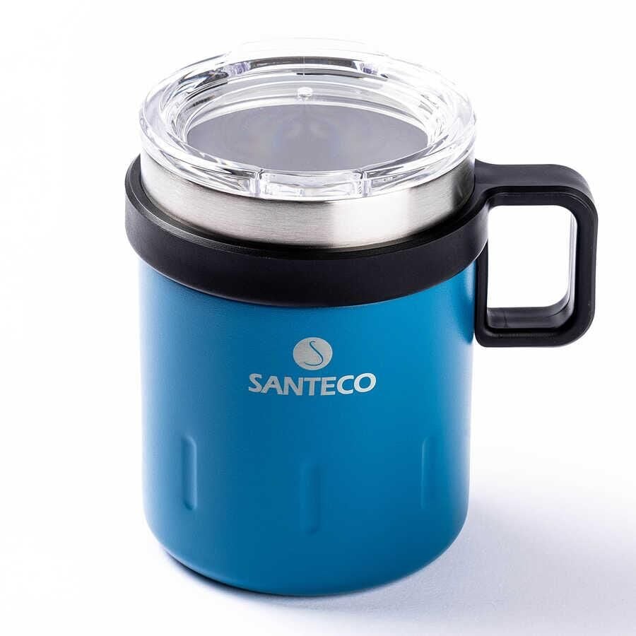 TANTİTONİ MAVİ ÇİFT KATMANLI PASL. ÇELİK TERMOS BARDAK 350ML