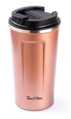 TANTİTONİ PEMBE COFFEEYAZILI PASLANMAZ ÇELİK TERMOS BARDAK 500ML
