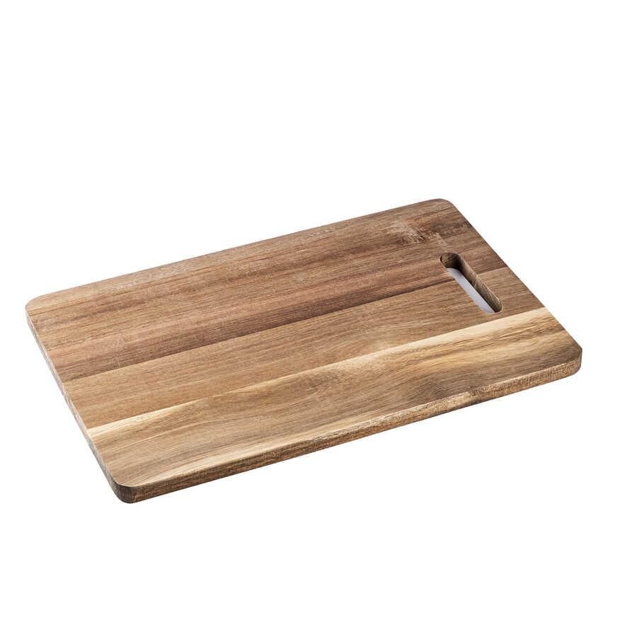 TANTİTONİ AKASYA AĞACI KESME TAHTASI 36X23X14 CM