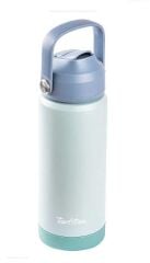 TANTİTONİ MAVİ TUTAMAÇLI PASLANMAZ ÇELİK PİPETLİ TERMOS 500 ML