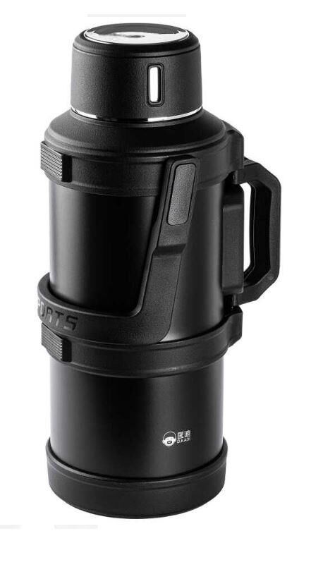 TANTİTONİ OKADI OUTDOOR SİYAH PASLANMAZ ÇELİK TERMOS 5 LİTRE