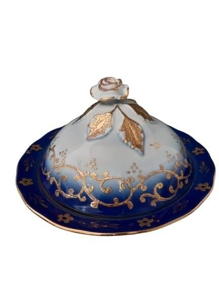 Kütahya Porselen Sultan Şekerlik Dekor No:3678 Kobalt