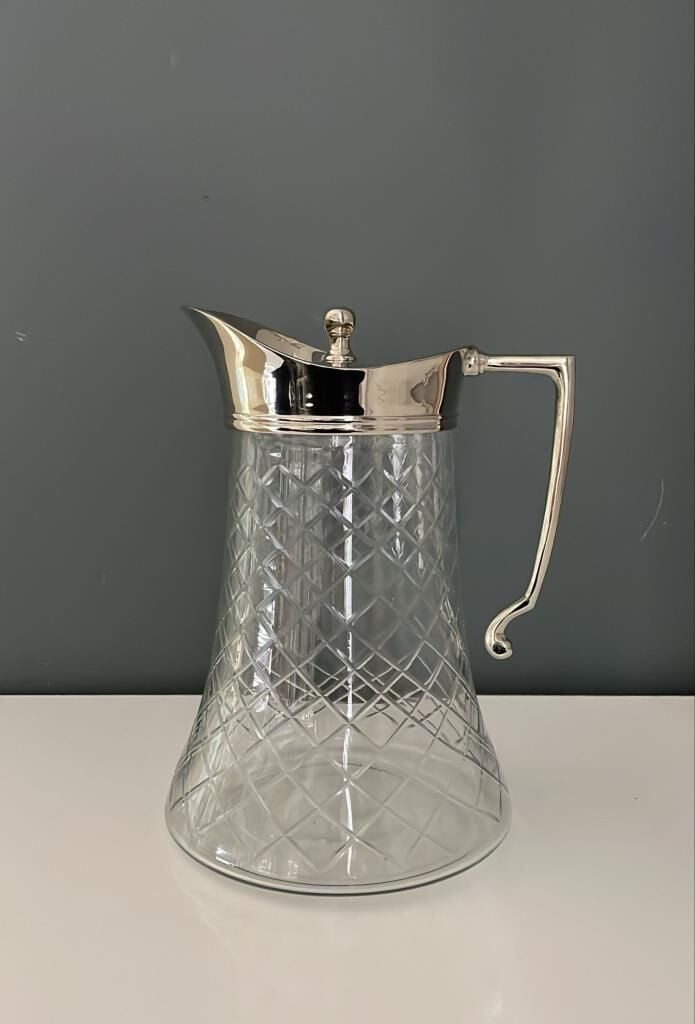 LAMEDORE JUG SÜRAHİ NİKEL 18X15,5X23,5 CM