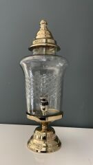 LAMEDORE SAMOVAR MUSLUKLU ŞERBETLİK GOLD 23X20,5X48,5 CM