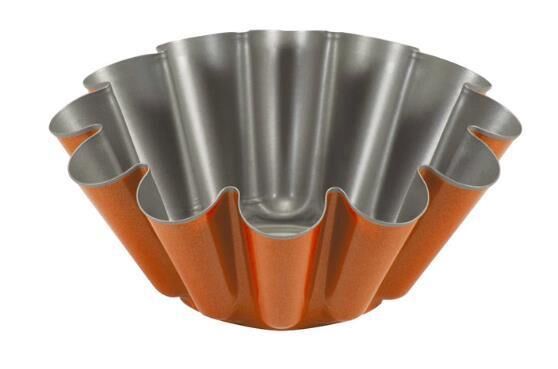 Galeri Kristal Katmerli Kalıp 22 cm Granit Turuncu