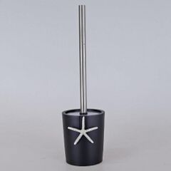 Selim Dekor Ocean Banyo Seti Siyah Gümüş