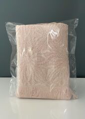 APRİCİTAS 50X90 PEMBE ÇİÇEKLİ HAVLU