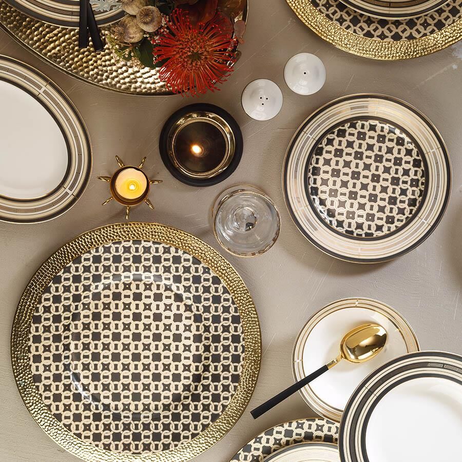 KÜTAHYA PORSELEN İNCİ BONE KALIPSO 53 PARÇA YEMEK TAKIMI