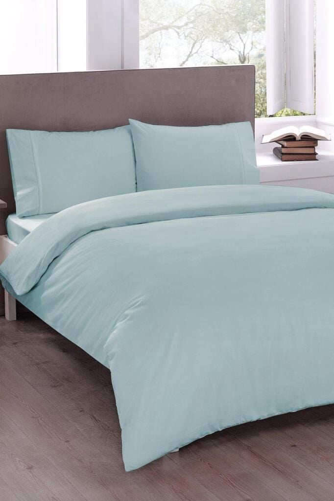 Taç Ranforce Tek Kişilik Nevresim Takımı Mınt