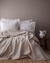 APRİCİTAS TANYA BEJ BAMBU PİKE TAKIMI ÇİFT KİŞİLİK