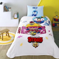 TAÇ BRAWL STARS PAMUK LİSANLI PİKE TAKIMI TEK KİŞİLİK