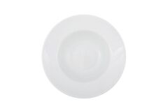 Porland Bella  Beyaz Makarna Tabağı 25 cm 6 ADET