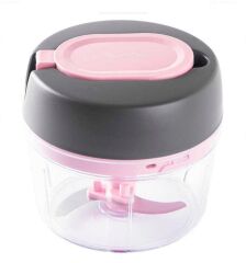 TANTİTONİ FÜME PEMBE KÜÇÜK PRATİK DOĞRAYICI 400 ML