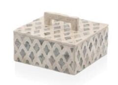 THE MİA SEDEF KUTU 16*16 CM