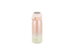TANTİTONİ OKADI PEMBE PASLANMAZ ÇELİK ISI GÖSTERGELİ TERMOS 400ML