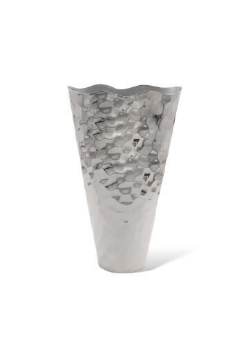THE MİA DEKORATİF VAZO GÜMÜŞ 19*9*32 CM