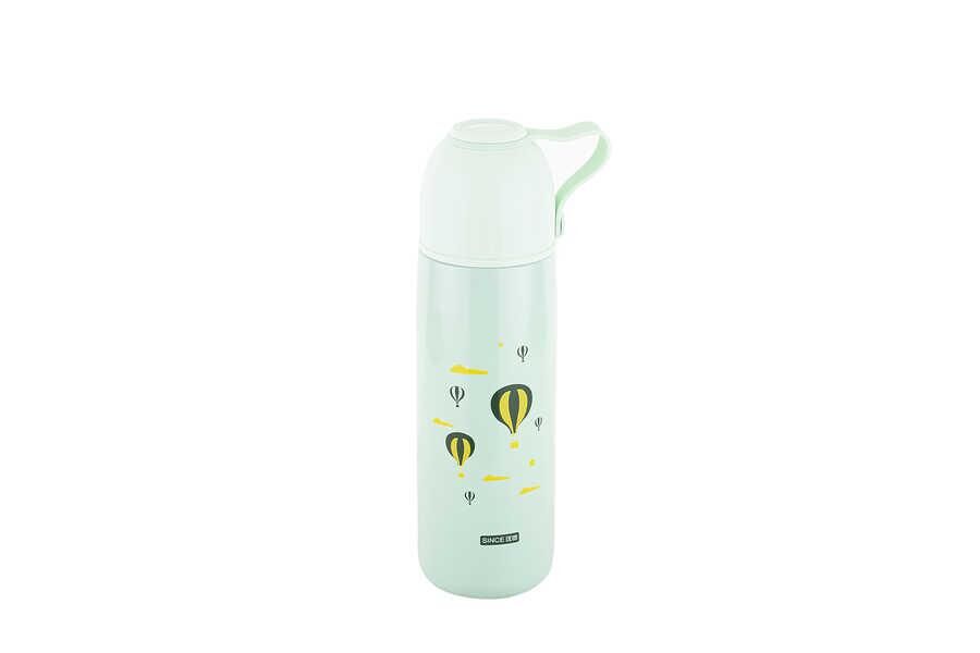 TANTİTONİ OKADI YEŞİL DESENLİ PASLANMAZ ÇELİK TERMOS 400ML