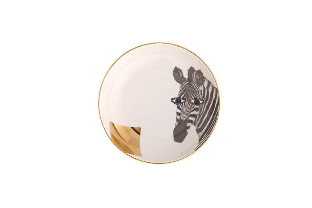 Porland Wild Life Zebra Kase 17cm 04ALM006455
