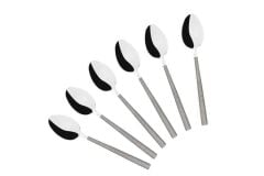 TANTİTONİ 6 LI DUBLIN MAT SİMLİ GRİ ÇAY KAŞIĞI