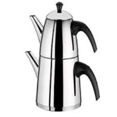 Aryıldız De Luxe Siyah Büyük Çaydanlık Takımı