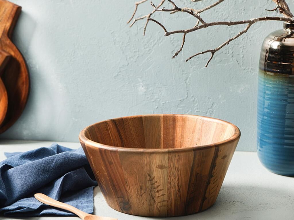 PORLAND WOODFLOWER AKASYA KASE 24 CM 1 ADET