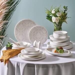 NEVA HERA ELEGANS 28 PARÇA 6 KİŞİLİK YEMEK TAKIMI