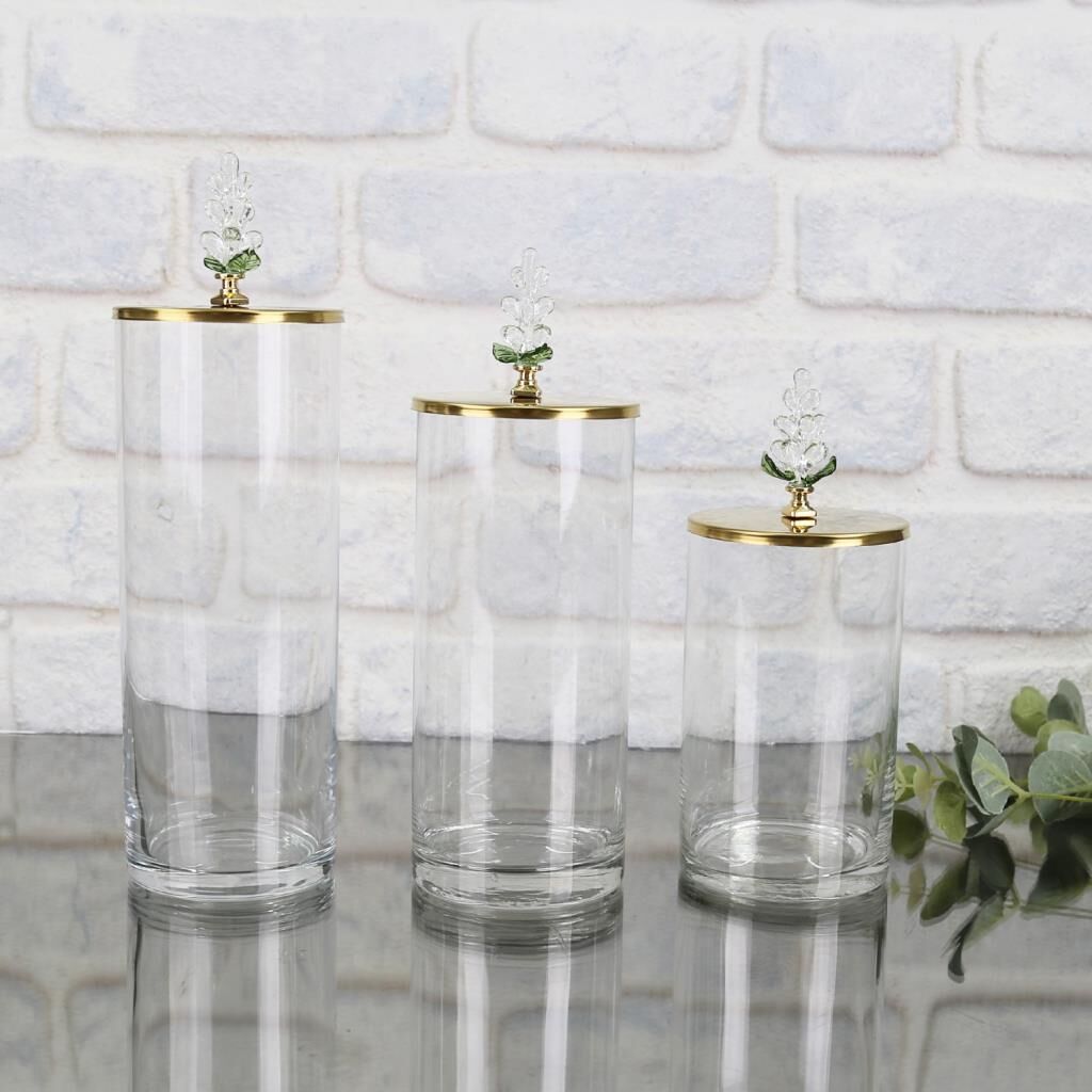 SELİM DEKOR GRAPE 3 LÜ KAVANOZ SETİ