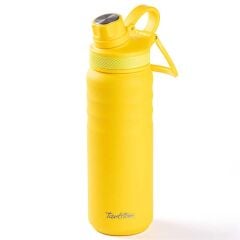 TANTİTONİ SARI 2 KAPAKLI ÇİFT KATMANLI TERMOS 700 ML