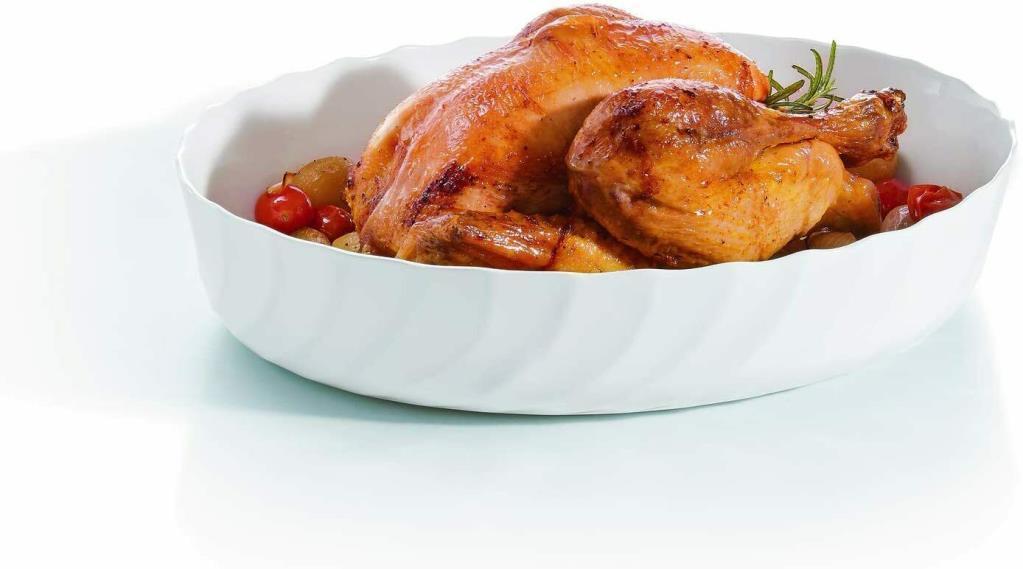 Galeri Kristal S.Cuısıne Trıanon Oval Fırın kabı 36x28 cm