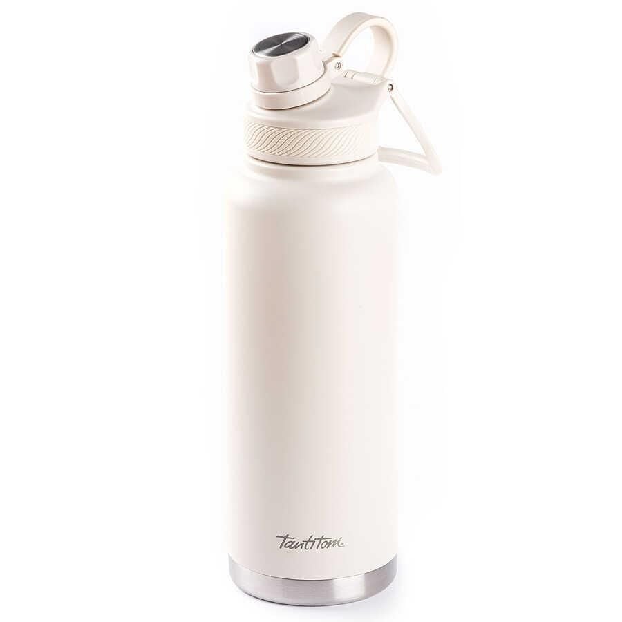 TANTİTONİ BEYAZ 2 KAPAKLI ÇİFT KATMANLI TERMOS 1 LİTRE