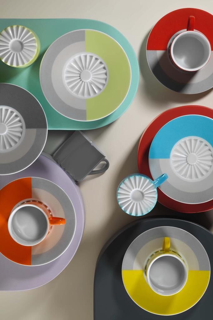 Kütahya Porselen Pilea 6 Kişilik Kahve Takımı