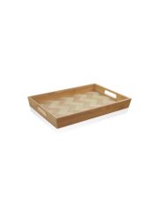 THE MİA WİCKER TEPSİ 33x23 CM