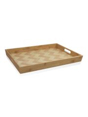 THE MİA WİCKER TEPSİ 40x30 CM