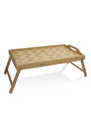 THE MİA WİCKER KATLANIR KEYİF TEPSİSİ 50x30 CM