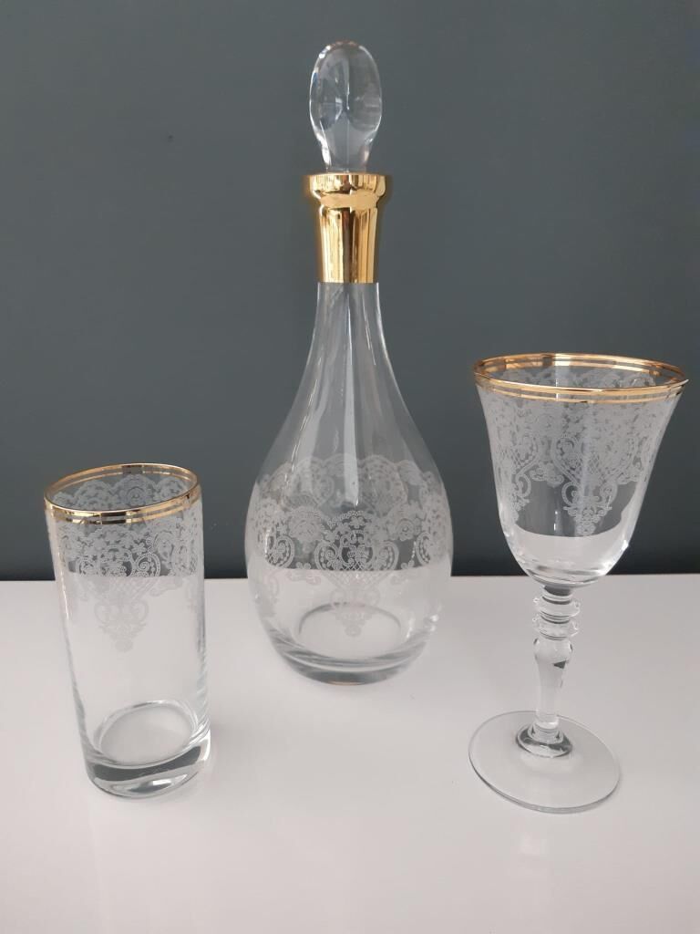 Decorium 25 Parça Su Seti Marbella 01 (Şişe 12 li)