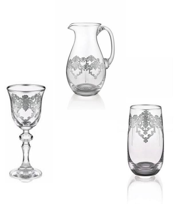 Decorium 25 Parça Su Seti Marbella (Sürahi 12 li)