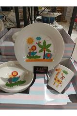 GALERİ KRİSTAL 3 PARÇA MAMA SET DK1002