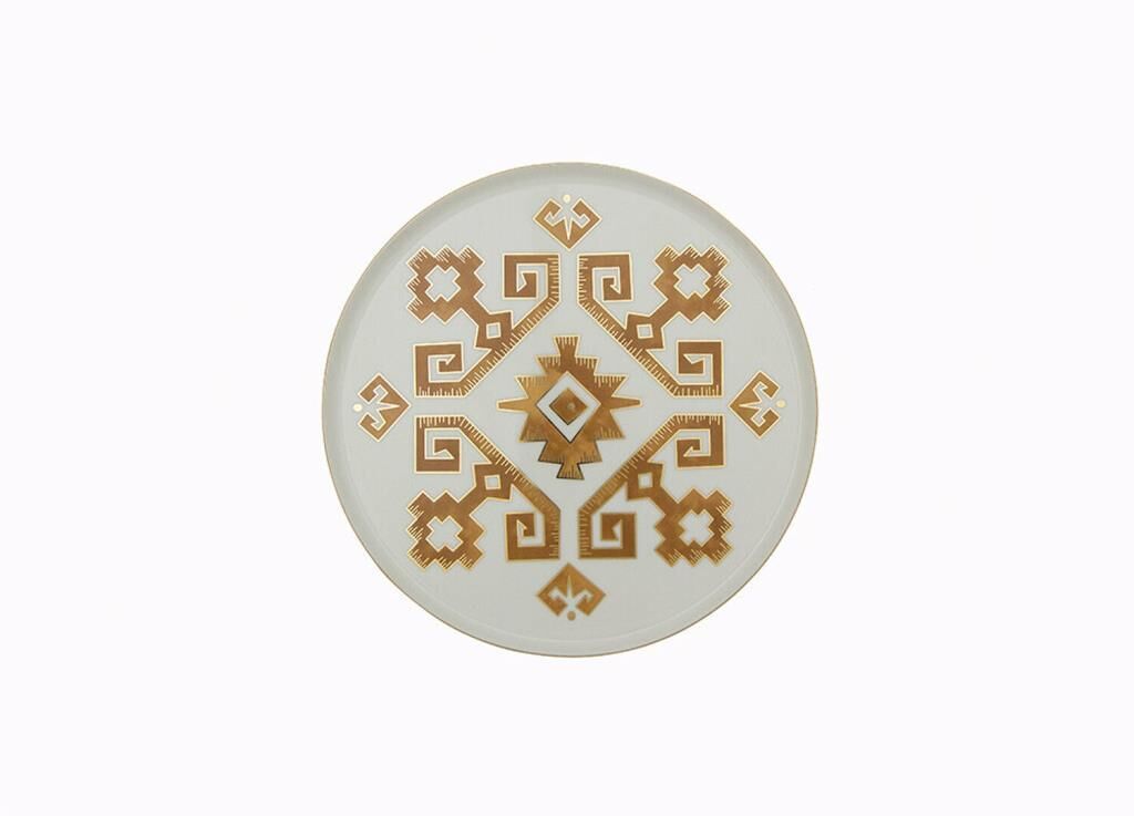Porland Arabesque Desen1 Düz Tabak 18cm 04ALM005989