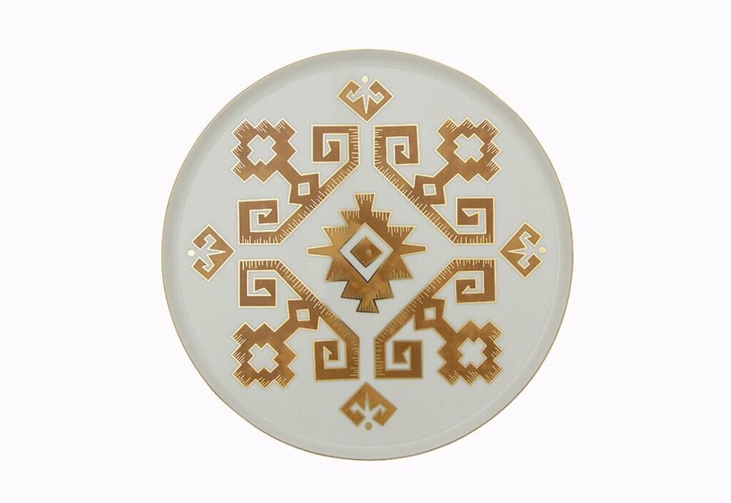 Porland Arabesque Desen1 Düz Tabak 27cm 04ALM006001