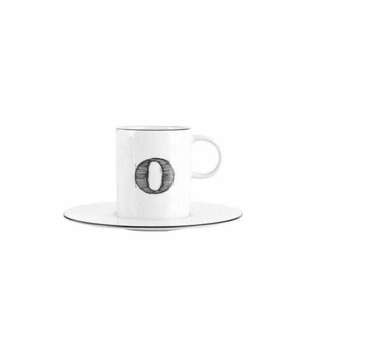Porland Harf (O) Tabaklı Kahve Fincanı 85cc 04A+P021905