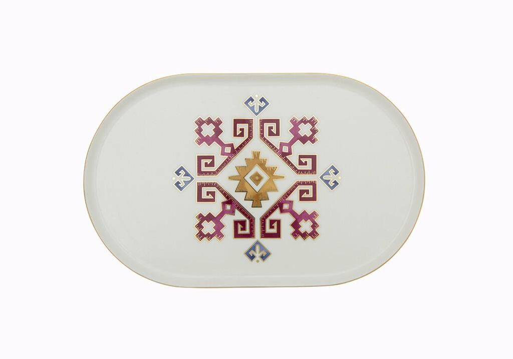 Porland Arabesque Kayık Tabak 32cm 04ALM006015